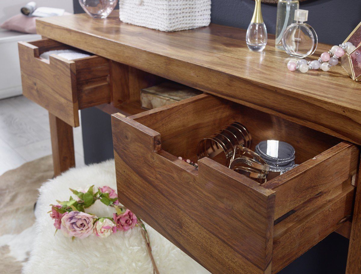 Solid Study & Console Table Made BY Wood - Furnishiaa -  -